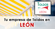 Toldos Leon. Empresas de toldos y lonas de piscinas en Leon.