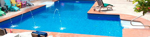 Lonas para piscinas de forma rectangular